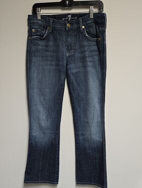 Original Y2K Vintage 7 For All Mankind 'A' Pocket Midrise Bootcut Jeans Size 29